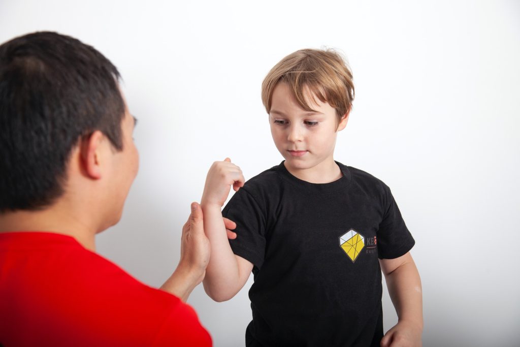 Wing Chun les voor kinderen bij KEI Kung Fu